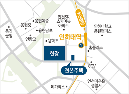 견본주택 및 현장 지도